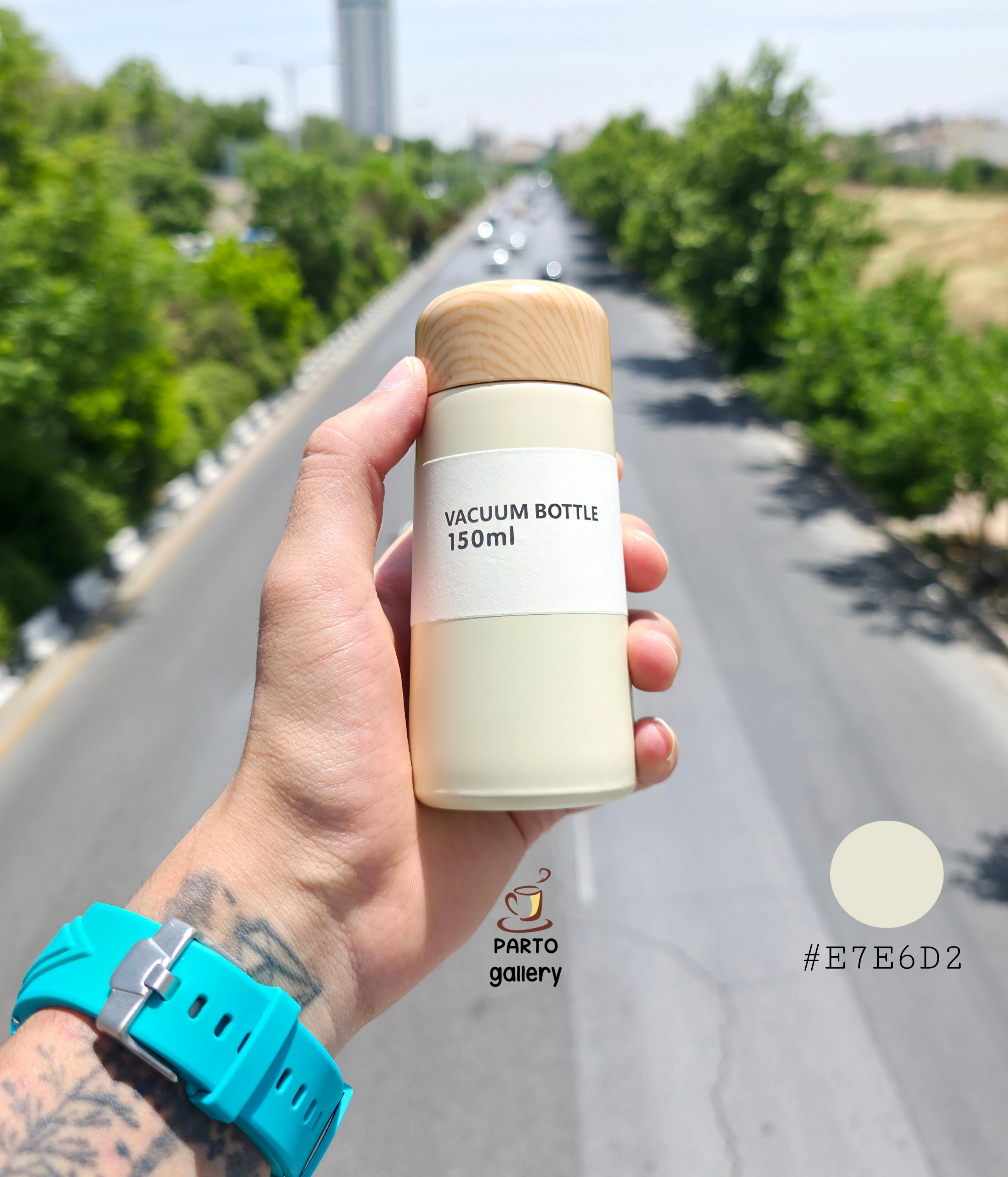 تراول ماگ مینی درب چوبی