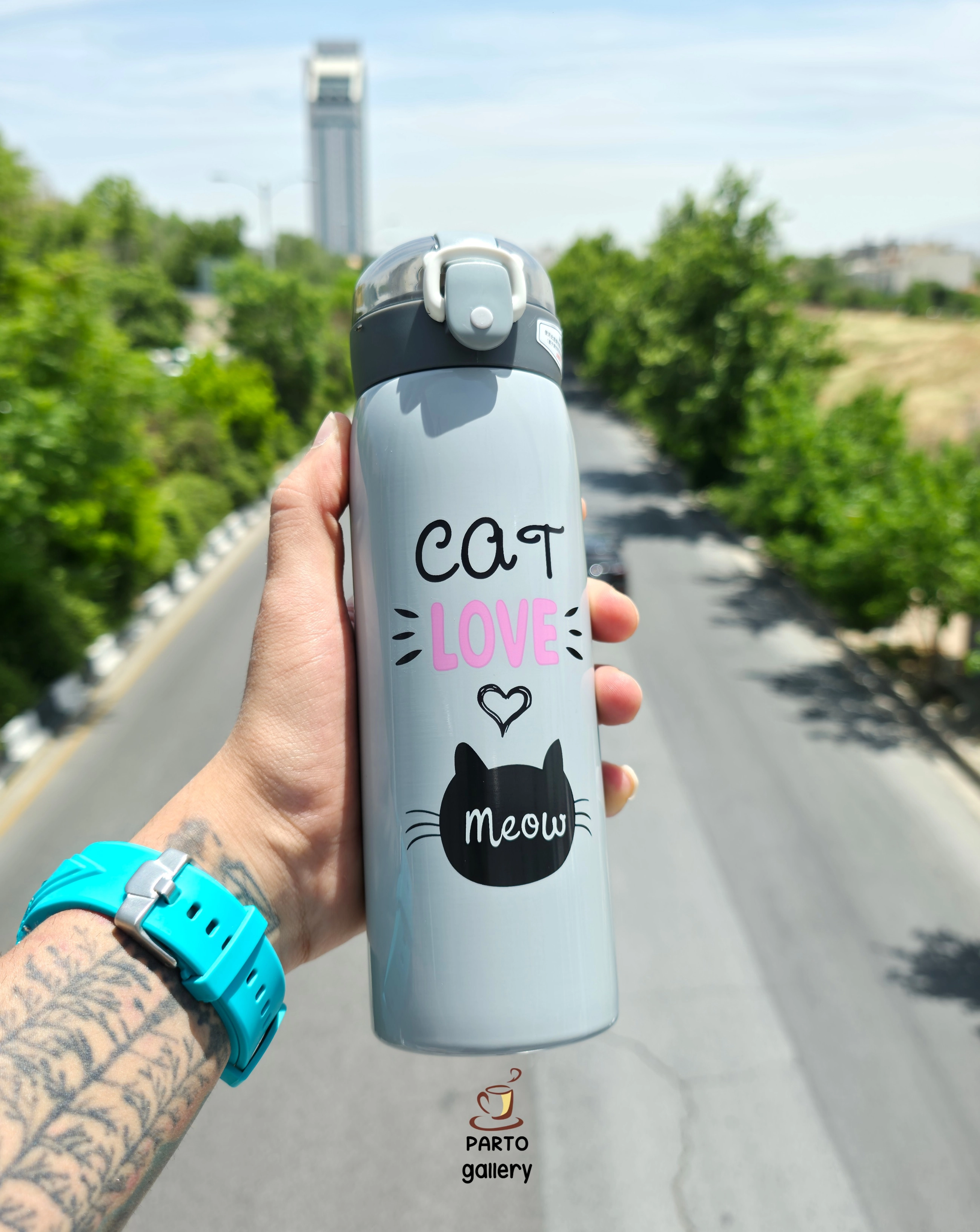فلاسک کودک گربه