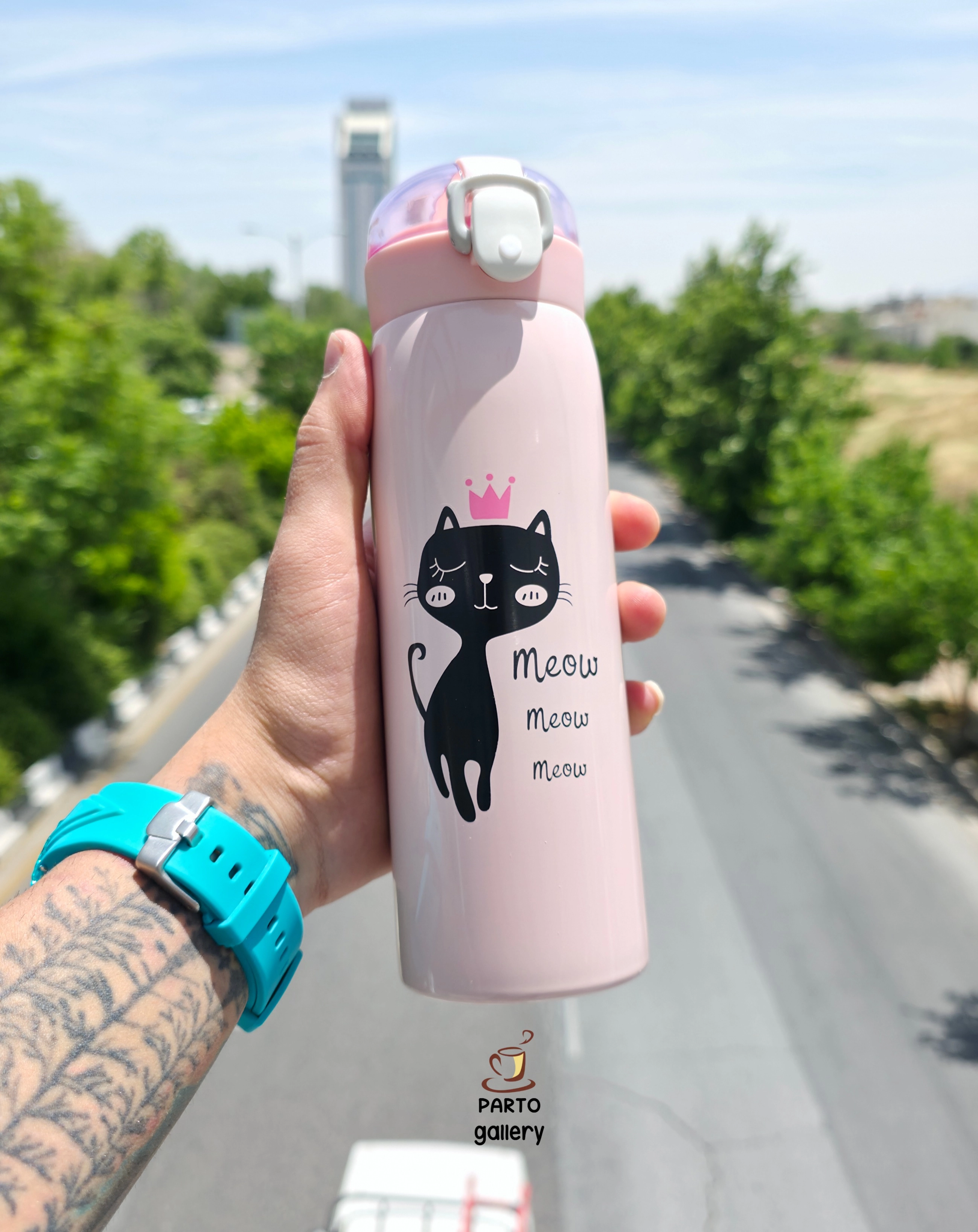 فلاسک کودک گربه